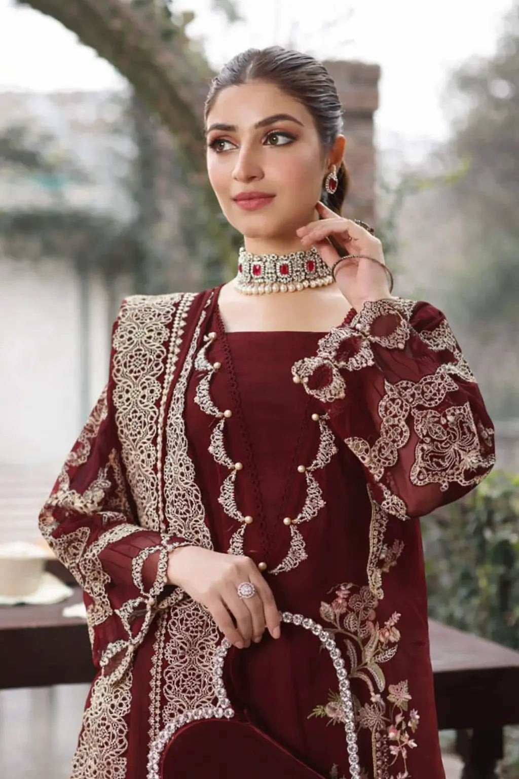 DHANAK EMB 3PC SUIT ZA-101209