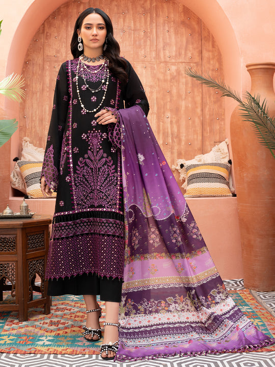 DHANAK EMB 3PC SUIT ZA -101204