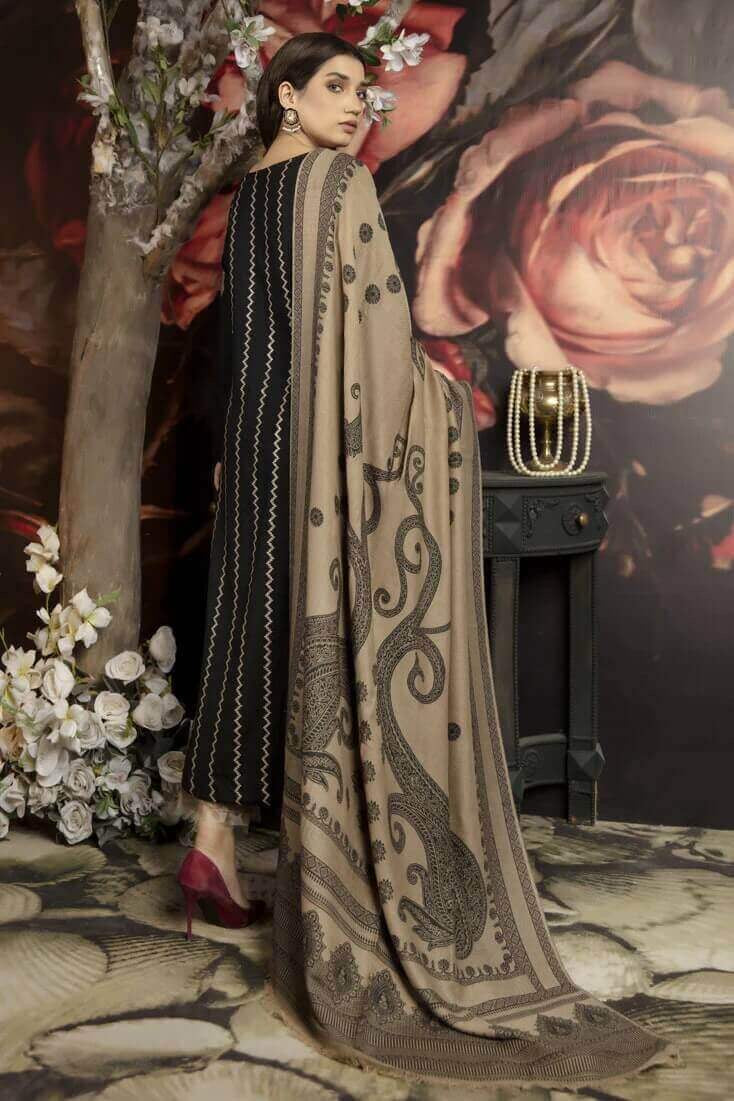 DHANAK EMB 3PC SUIT ZA - 101203