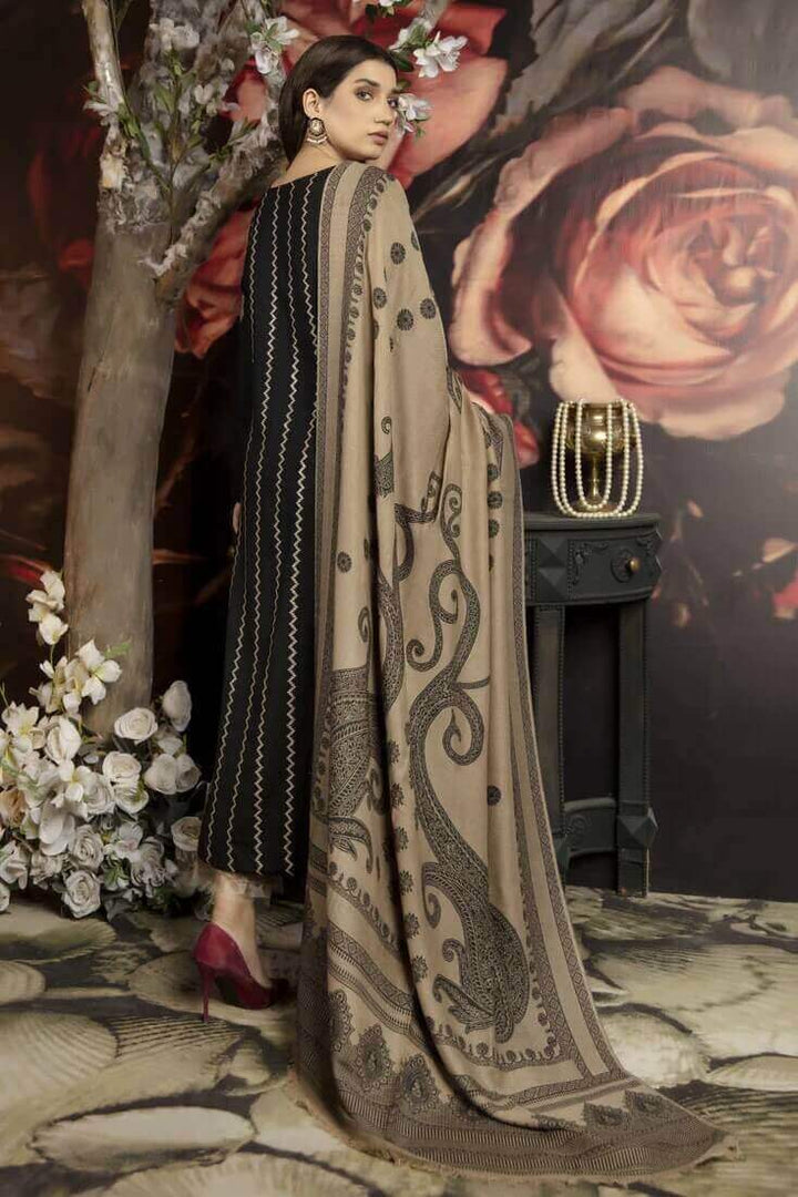 DHANAK EMB 3PC SUIT ZA - 101203
