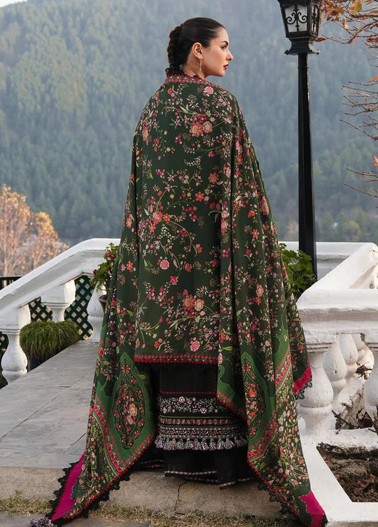Embroidered 3PC Suit – Premium Festive Collection ZA-101214