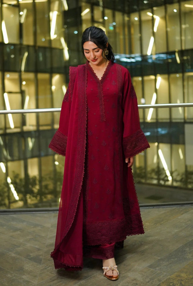 SARAH KHAN IN RUBY Red 101 – BeechThree