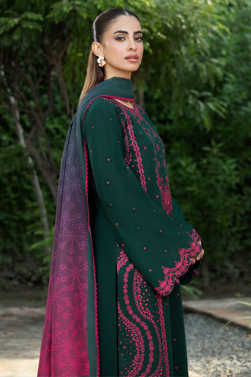 DHANAK EMB 3PC SUIT ZA - 101205
