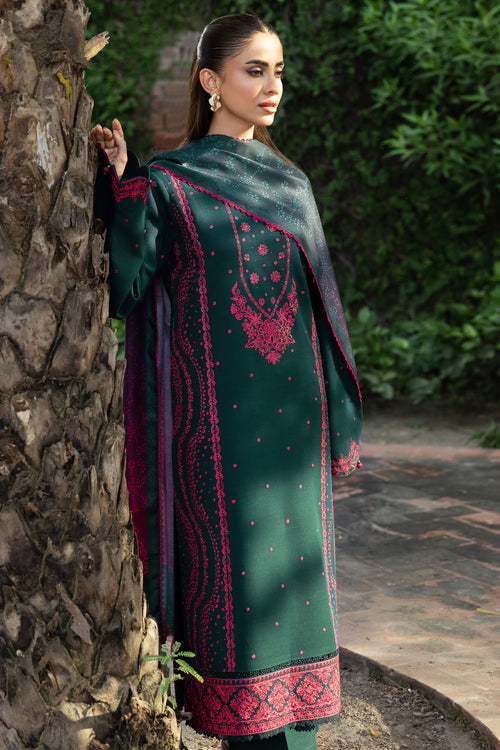 DHANAK EMB 3PC SUIT ZA - 101205