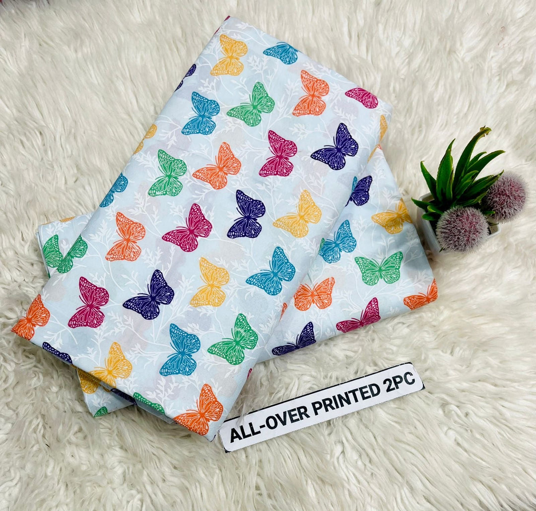 🌸 LAWN FLORAL PRINTS – 2 PCS UNSTITCHED COLLECTION 🌸