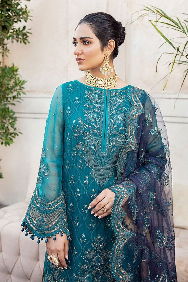 GRANDEUR LAWN 3PC EMBROIDERED SUIT - 436 - View 2