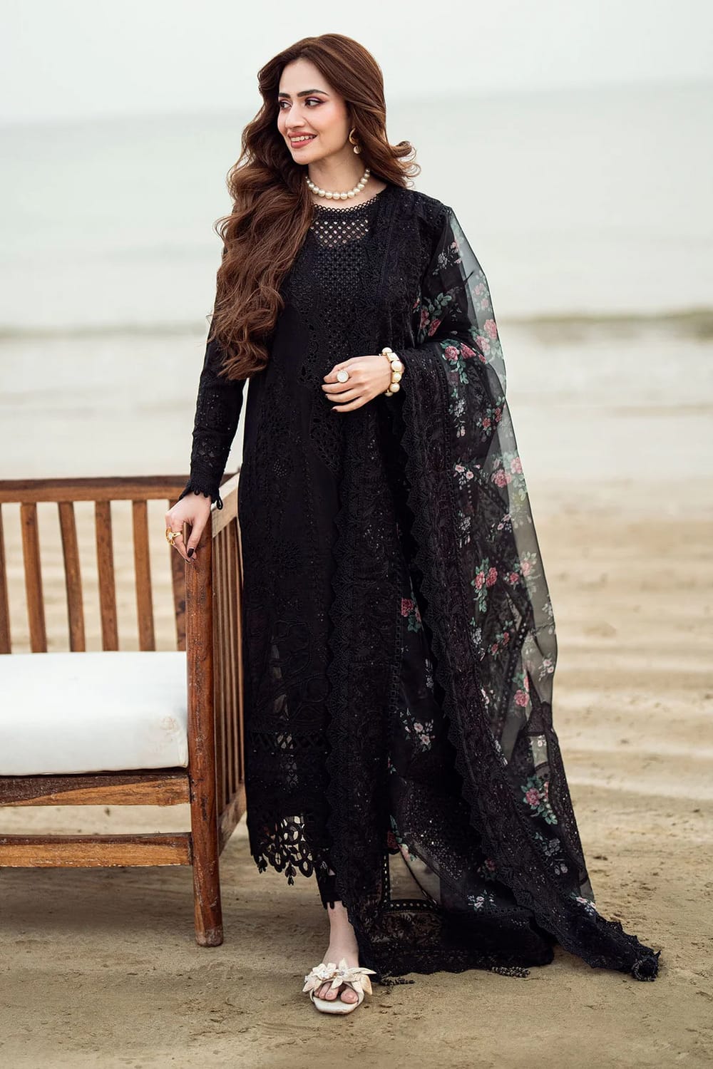 ROYAL EMBROIDERED LAWN 3PC COLLECTION - 454