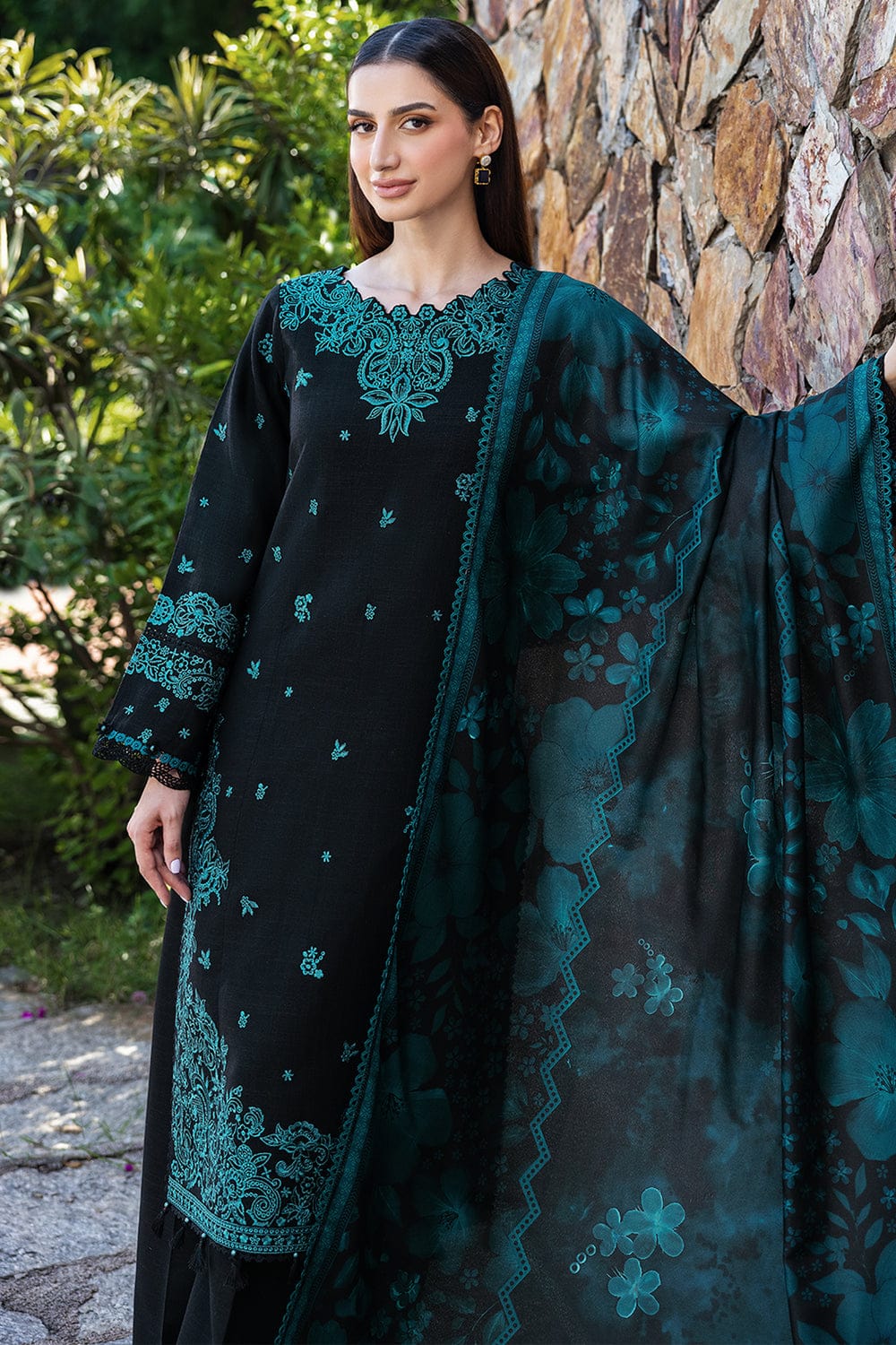 ROYAL EMBROIDERED LAWN 3PC COLLECTION - 444 - View 2